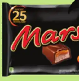 Giant Tiger Mars fun size chocolate offer