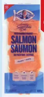 Giant Tiger High Liner Pacific salmon offer