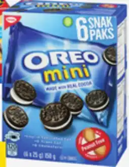 Giant Tiger cookie snak paks offer