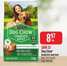 Giant Tiger Dog Chow brand dry dog food offer