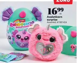 Giant Tiger Axolotlcorn surprise offer