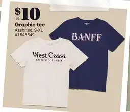Giant Tiger Graphic tee offer