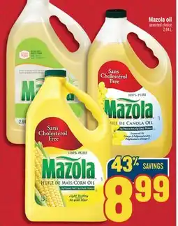 Marché Adonis Mazola oil offer