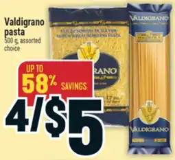 Marché Adonis Valdigrano pasta offer