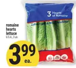 Marché Adonis Romaine hearts lettuce offer