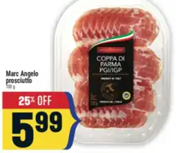 Marché Adonis Marc Angelo prosciutto offer