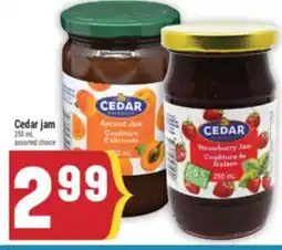 Marché Adonis Cedar jam offer
