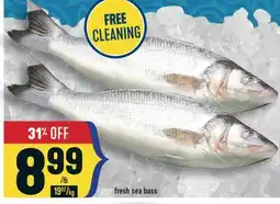 Marché Adonis Fresh sea bass offer
