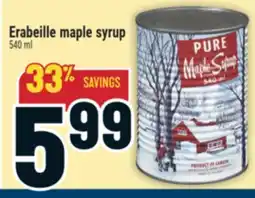 Marché Adonis Erabeille maple syrup offer