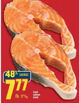 Marché Adonis Fresh salmon steak offer