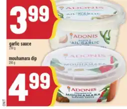 Marché Adonis Adonis Garlic sauce offer