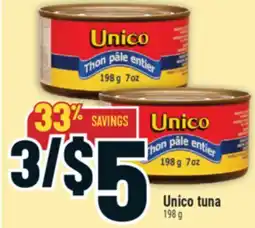 Marché Adonis Unico tuna offer