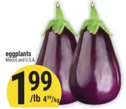 Marché Adonis Eggplants offer