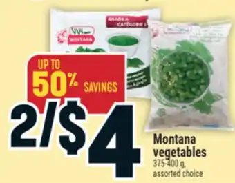 Marché Adonis Montana vegetables offer