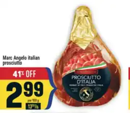 Marché Adonis Marc Angelo italian prosciutto offer