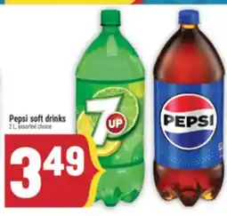 Marché Adonis Pepsi soft drinks offer