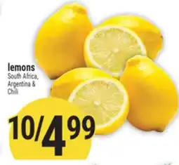Marché Adonis Lemons offer