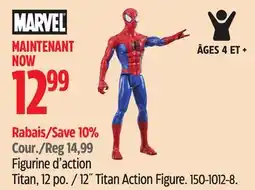 Canadian Tire Marvel 12˝ Titan Action Figure offer