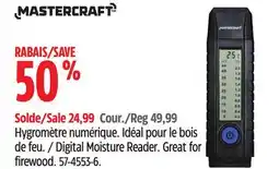 Canadian Tire Mastercraft Digital Moisture Reader. Great for firewood offer
