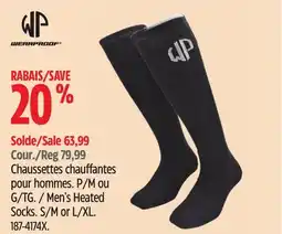 Canadian Tire 's Heated Socks. S/M or L/XL offer