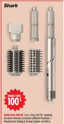 Canadian Tire Shark FlexStyle Air Styling & Drying System offer