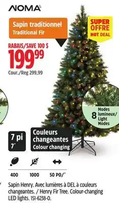Canadian Tire NOMA Henry Fir Tree offer