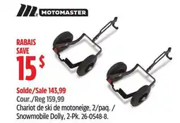 Canadian Tire Snowmobile Dolly offer