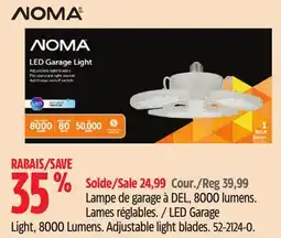 Canadian Tire NOMA LED Garage Light offer
