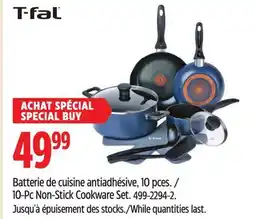 Canadian Tire T-Fal 10-Pc Non-Stick Cookware Set offer