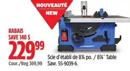 Canadian Tire Mastercraft 81β4Λ Table Saw offer