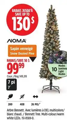 Canadian Tire NOMA Bennett Tree offer