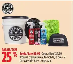 Canadian Tire Chemical Car Care Kit offer