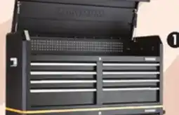 Canadian Tire MAXIMUM 56˝ 8-Drawer Chest with Built-In Power Bar with USB offer