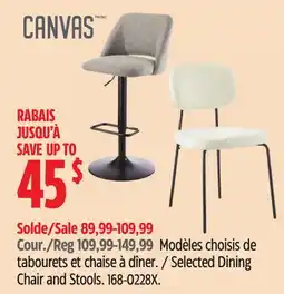 Canadian Tire CANVAS Dining Chair offer