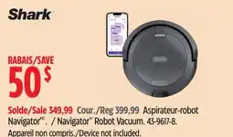 Canadian Tire Shark Navigator Robot Vacuum offer