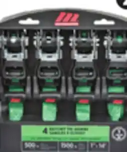 Canadian Tire MotoMaster 1500-lb Ratchet Tie-Downs offer