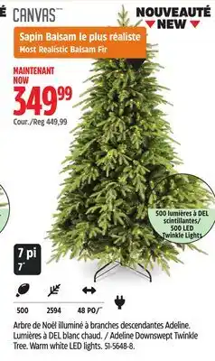 Canadian Tire Adeline Downswept Twinkle Tree offer