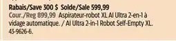 Canadian Tire Shark AI Ultra 2-in-1 Robot Self-Empty XL offer