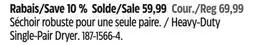 Canadian Tire Maxxdry Heavy-Duty Single-Pair Dryer offer