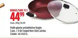 Canadian Tire 3-Qt Forged Non-Stick Jumbo Cooker offer