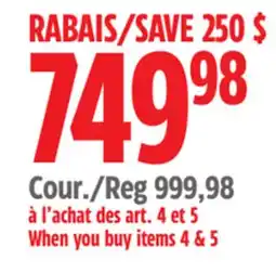 Canadian Tire Mastercraft Chest offer