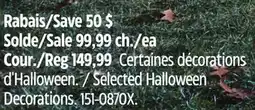 Canadian Tire For Living Selected Halloween Decorations offer