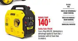 Canadian Tire Champion Generator with EZ Start Dial offer