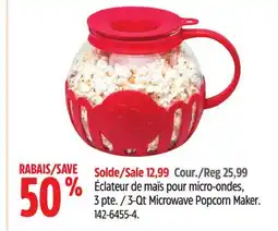 Canadian Tire 3-Qt Microwave Popcorn Maker offer