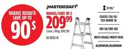 Canadian Tire MASTERCRAFT offer