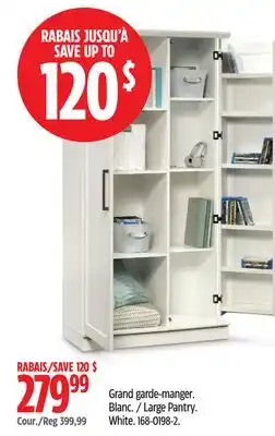 Canadian Tire Sauder Large Pantry offer