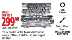 Canadian Tire MAXIMUM Master Socket Set offer