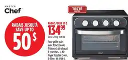 Canadian Tire MASTER Chef Air Fryer Toaster Oven offer