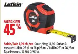 Canadian Tire Lufkin Tape Measure offer