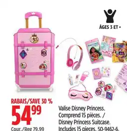 Canadian Tire Disney Princess Suitcase offer